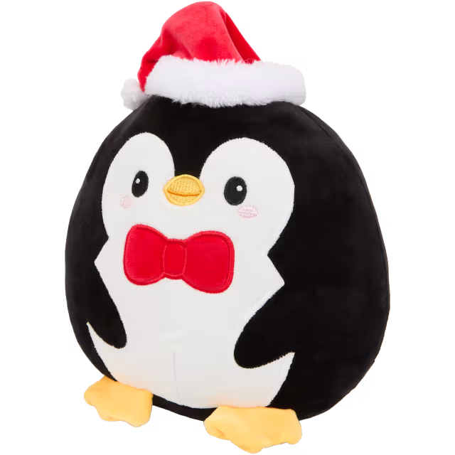 Kerst knuffel pinguin